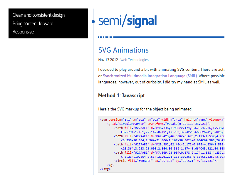 semisignal blog redesign